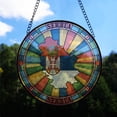 thumbnail image 2 of Serbia Travel Decor Suncatcher Stained Glass Window Hanging, Gift for Traveller, Collection of Country Travel Souvenirs for Family and Friends, Serbia Map and Flag Décor, 2 of 6