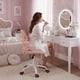 thumbnail image 2 of Silla de Estudio FurnitureR Ajustable (Rosa Claro), 2 of 8