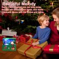 thumbnail image 4 of Moyic Caja de música de estilo navideño con regalo de baile caja de música eléctrica de plástico de Navidad decoración del hogar Navidad 2022 Kits de decoración para fiestas Verde Moyic HA008827-02B, 4 of 6