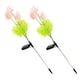 thumbnail image 1 of Solar Powered Light 1Pair Pink ABS Flower Shaped Light for Decor with Elegant Design, 1 of 5