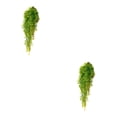thumbnail image 1 of Flores artificiales Cateissary para colgar en la pared Planta de mimbre falso Corto Amarillo 85CM 2piezas, 1 of 6