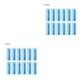 thumbnail image 1 of Moyic 12 Uds. De pinzas para sábanas, pinzas de plástico antideslizantes para edredón, pinzas para cubiertas de cama Type2 NO2, 1 of 6