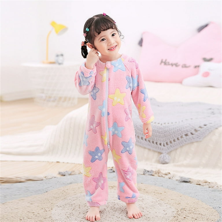 Baby girl footless pajamas hot sale