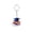 Black-1, variant on 1-2Pcs Class of 2026 Graduation Acrylic Grad Cap Keychains,Grad Keepsakes Key Rings for High School University Graduation Decorations and Accessories