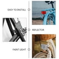 thumbnail image 3 of RENACLIPY 2Pcs Handlebar Cycling Reflector for Bikes with High Reflective Brightness Safety, 3 of 8