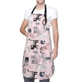 thumbnail image 3 of Uemuo Cat Pattern Waterproof Apron Adjustable Dishwasher Apron- Apron for Women Men Heavy Duty Work Apron for Dishwashing Chemical Lab, 3 of 9