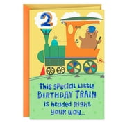 Hallmark 2nd Birthday Card (Animal Train)
