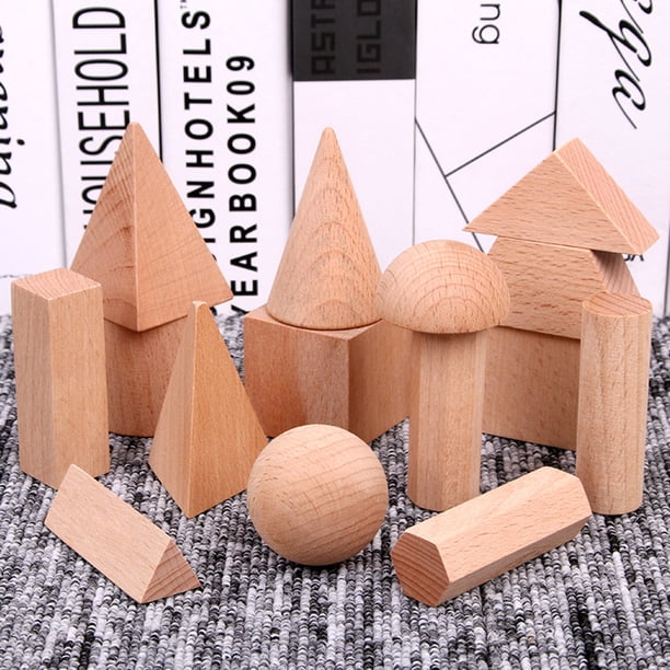 Bloques De Construcción De Madera STEM Con 32 Piezas Y 40 Tarjetas De Desafío – Juguete Educativo 3D Para Niños De 4 A 8 Años