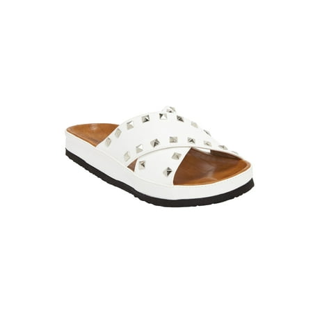 

Comfortview Women s Wide Width Gia Footbed Sandal