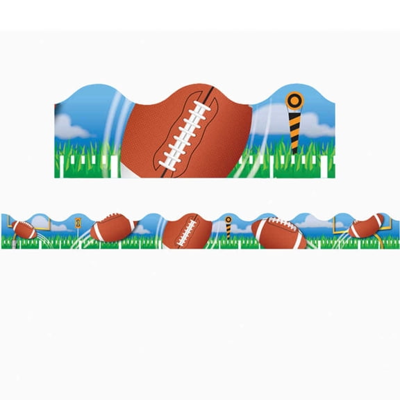 Football Deco Trim by Eureka