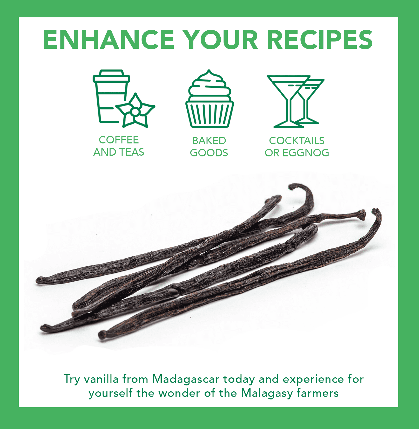 Slofoodgroup Extract Grade B Madagascar Vanilla Beans - 25 Whole Beans