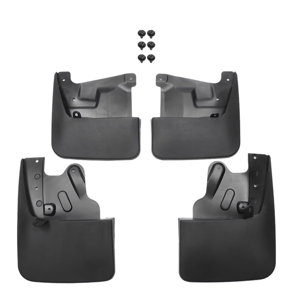 Guardias de barro automotrices Unique Bargains Splash para Toyota Tundra 2022 2023 2024 Pickup (Juego de 4)