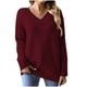 thumbnail image 2 of Puntoco Suéter Otoño Moda Mujer Cuello En V Manga Larga Casual Jersey Blusa Suéter Navidad Liquidación Puntoco Puntoco-1647, 2 of 6