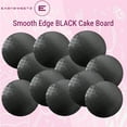 thumbnail image 3 of Round Cake Board Black Smooth Edge – 12″ X ½” - 6 pack, 3 of 8