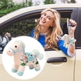 thumbnail image 6 of Orangide 2026 Year of The Horse Chinese New Year Ornaments Cute House Plush Mascot Home Decor Gifts Indoor Outdoor Hanging Ornament for Car, Bag, Holiday (White), 6 of 6