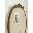 thumbnail image 4 of Kate and Laurel Arendahl Decorative Oval Pinboard, 18 x 24, Gold, Framed Round Ornate Vintage Cork Board for Use as Motivational Vision Board or Wall Organizer, 4 of 9