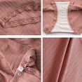 thumbnail image 6 of Ausing Women's Maternity Plus Size Pregnancy Panties 3 Pack low Rise Underpants Postpartum Underwear Pregnancy Panties Bean Paste Gray Blue L, 6 of 9