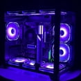 thumbnail image 4 of Enfriador CPU 120 Mm 5V 3Pin ARGB Sync Cooler Fan 12V 4 Pin PWM (Reverso Negro), 4 of 8