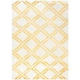 thumbnail image 4 of Safavieh  Couture Handmade Moroccan Hedviga Modern Viscose Rug Ivory/Gold 9' x 12' 9' x 12' Gold, 4 of 5