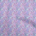 thumbnail image 1 of oneOone Velvet Purple Fabric Travel Craft Projects Decor Fabric Printed By The Yard 58 Inch Wide, 1 of 4