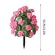 thumbnail image 3 of Fiudx Flores Artificiales, Elegante Decoración de Manzano Silvestre de Seda, Estacas Resistentes Incluidas, Decoración de Suelo de Geranio de Bajo Mantenimiento, Ideal para Jardín, Patio y Jardín, Me, 3 of 6