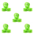 thumbnail image 3 of Shengyu 4 Pieces52mm Elastic *RC Car Tires Wheel Rims Hub Running Racing Drifting Tyres On-road Crawer Assembly Accessories Five Star/Red 5Set, 3 of 6