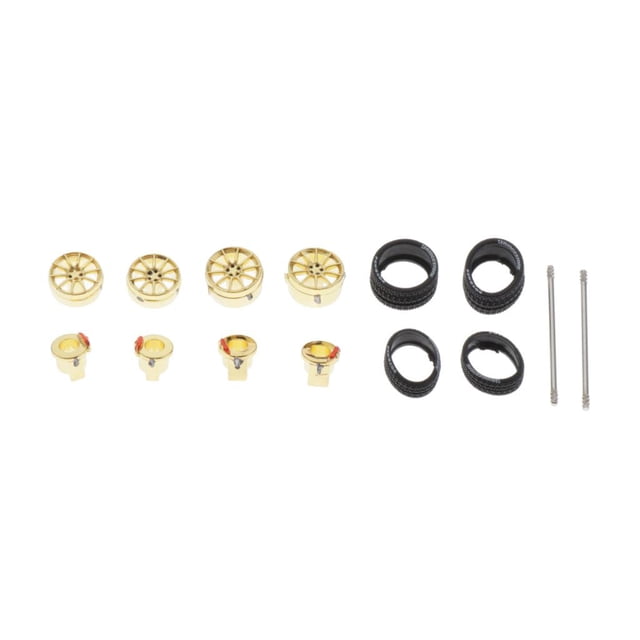 4 pack 1:64 modelo modificado neumático de rueda de coche para