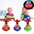 thumbnail image 4 of facefd 3 Pcs Toupie Musicale Couleur Aléatoire Jouet Cadeau pour Enfants, 4 of 6