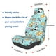 thumbnail image 3 of Fotbe Dogs Funda para Asiento de Auto con Estampado – Impermeable y Antisudor – Ajuste Universal, Lavable a Máquina, Antideslizante (1 Pieza), 3 of 5