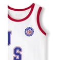 thumbnail image 3 of The Children's Place Baby & Toddler Boys USA Sleeveless Tank Top, Sizes 6M-5T, 3 of 4