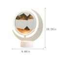 thumbnail image 3 of Rbaofujie Decorations for BedroomUSB Streaming Sand Painting Night, Three-Dimensional Painting, Decorative Home Gifts Bedside Ambient Sand Painting LED Table Lamp(5ML) Graduation Decorations Yellow, 3 of 7