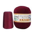 thumbnail image 3 of Felpa tejida a mano anti-pilling bufanda abrigo DIY Hilo tejido Hilo de tejer de ganchillo 50g 20g 2 Piezas kenally HA2033-06B, 3 of 6