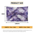 thumbnail image 6 of SEANATIVE Purple Marble Tapestry for Bedroom Easy to Hang Tapestry Wall Hanging for Living Room Compact Tapestry for Home Decor Mini Tapestry for Seasonal Decor 36H*24W, 6 of 6