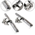 thumbnail image 6 of yotijay 2Pcs Motorcycle Engine Guard Highway Footpegs Folding Footrests Clamps Stainless Steel Easy to Use Wear Resistant Accessories, 6 of 8
