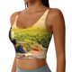 thumbnail image 2 of Balery Red Wine Glasses Sujetadores deportivos con espalda cruzada para mujer, acolchados, sin costuras, de alto impacto, ideales para yoga, gimnasio, entrenamiento y fitness.-Small, 2 of 8