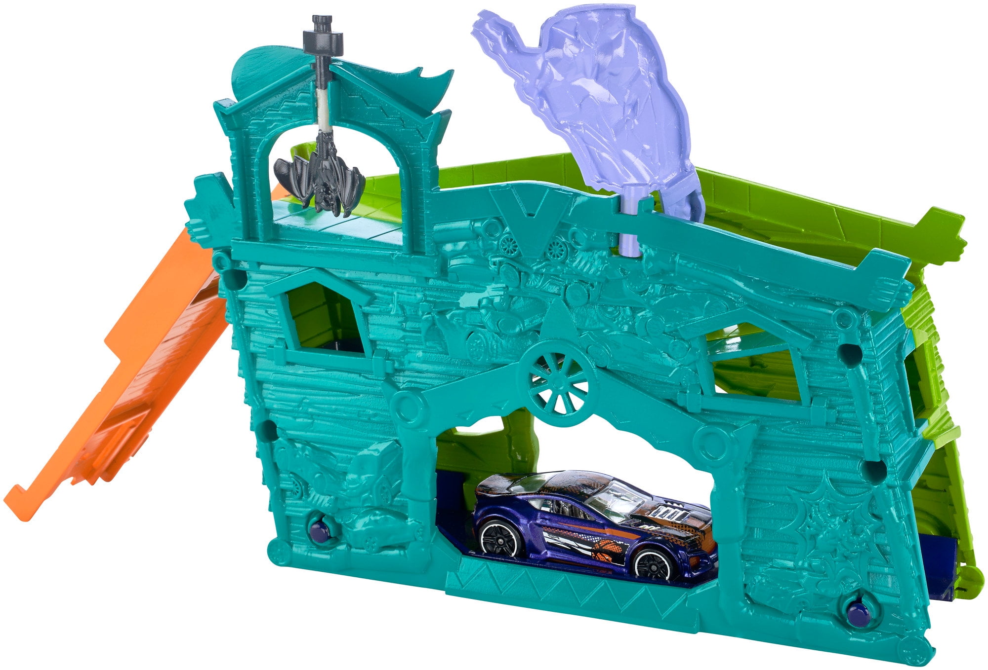 hot wheels haunted house