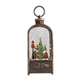 thumbnail image 1 of Caja de música navideña, linterna para chimenea, luz nocturna sin llama, decoración navideña para fiesta Árbol de Navidad, 1 of 9