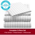 Twin XL Sheets Set 3 PC Iconic Collection Bedding Sheets