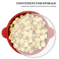 thumbnail image 2 of Microwave Popcorn Maker Lid Plastic Transparent for Outdoor Use with Bowl Design, 2 of 7