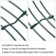 thumbnail image 4 of Metal Alambre coronas Marco 2 Paquetes 12 Pulgadas Paquetes de 2 14 Pulgada Forma Colgador para Navidad Boda Arreglos Florales, Verde Unique Bargains coronas, 4 of 5