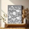 thumbnail image 6 of White Floral Branch Canvas Print, Suitable for Living Room Bedroom Dining Room Office Hotel Lobby Entryway, 6 of 8
