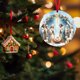 thumbnail image 5 of Belén de madera adorno del árbol de Navidad • Decoración religiosa de 3,14 pulgadas • Belén tallado a mano • Regalo sagrado de la Navidad, 5 of 9