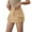 Khaki, variant on Letdown Women Cargo Skirt Denim Mini Low Waist Y2K Jean Skirts with Bodycon Flap Pockets Button Zipper Trendy Short Bottom