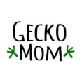 thumbnail image 2 of CafePress - Gecko Mom -  Round Wood Ornament 4", 2 of 2