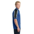 thumbnail image 3 of Sport-Tek ST658 Tricolor Shoulder Micropique Sport-Wick Polo, Mens Polo Shirts, 3 of 5