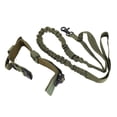 thumbnail image 4 of Collar militar para mascotas Nikou correa ajustable seguro y portátil juego de cuerda de tracción para perros medianos y grandes OD verde M, 4 of 15