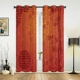 thumbnail image 3 of Hawaii Garden Trees Valance Window Curtains for Living Room Bedroom Kitchen Home Ready-made Youth Room Window Curtains, 3 of 7