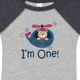 thumbnail image 4 of Inktastic 1st Birthday Boys Helicopter 1 Year Old Boys Baby Bodysuit, 4 of 5