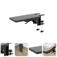thumbnail image 1 of HONITANO 1Pcs Computer Hand Bracket Black Alloy Ergonomic Armrest Pads for Office Work, 1 of 8