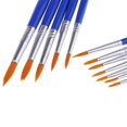 thumbnail image 4 of 2x Pinceles de Pintura Acrílica Perfecl Cepillo de pintura de nylon de madera, 4 of 8